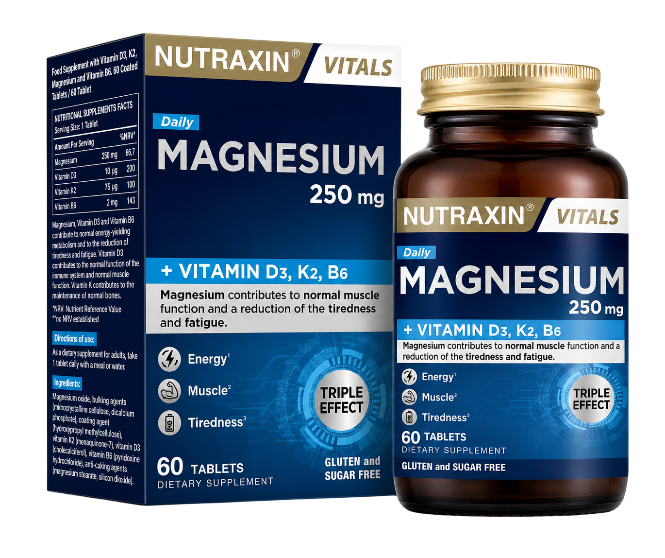 Nutraxin Magnesium Daily 60 Tablet