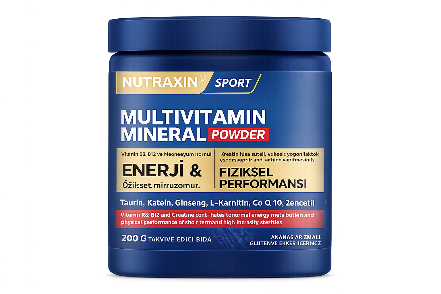 Nutraxin Multivitamin Mineral Powder 300 gr