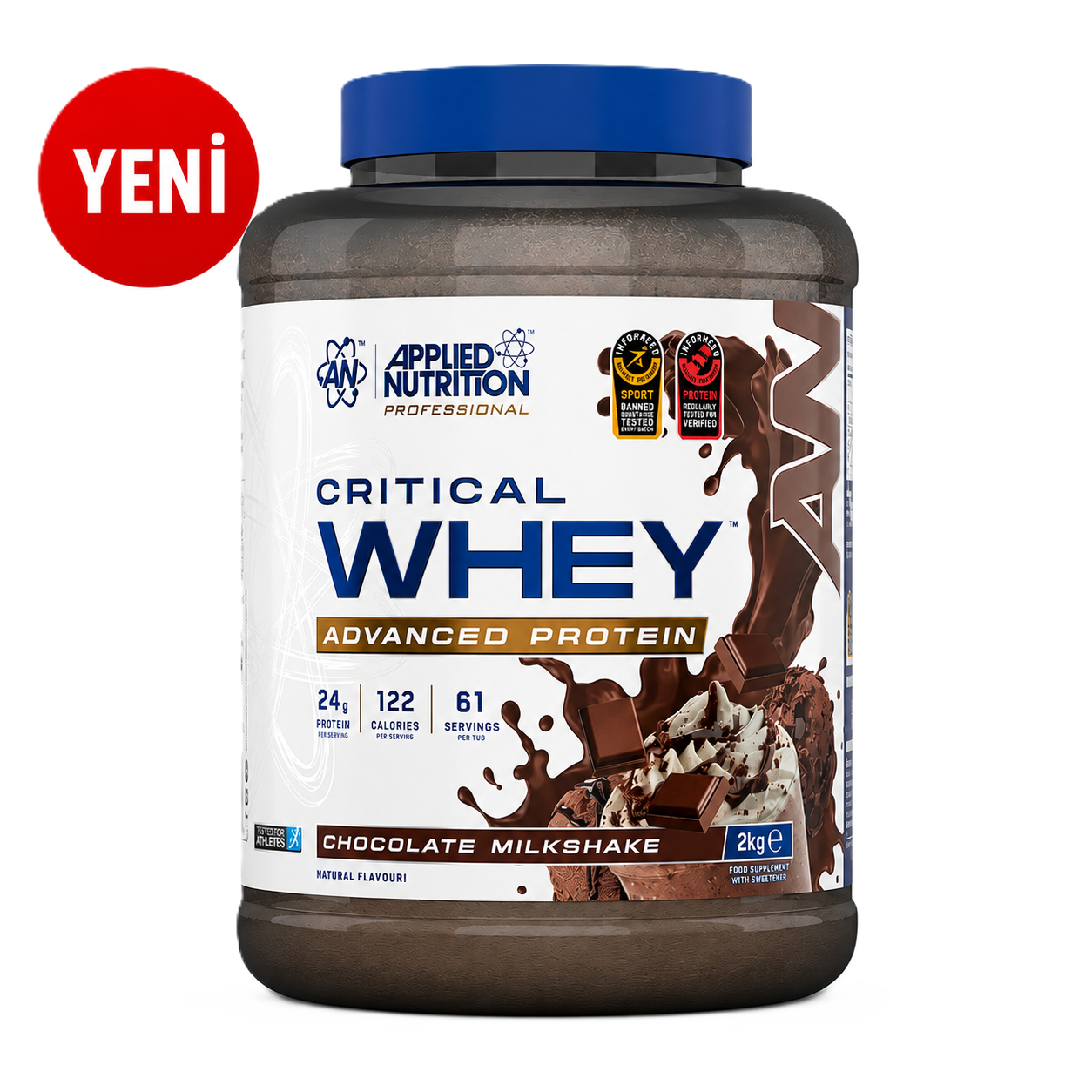 Applied Critical Whey Protein 2000 Gr Chocolate Milkshake Aromalı
