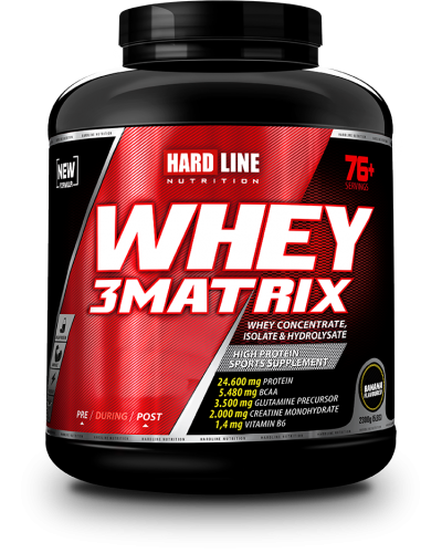 Hardline Whey 3Matrix 2300 Gr