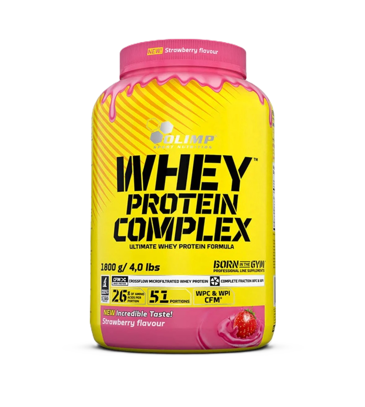 Olimp Whey Protein Complex 1800gr Çilek Aromalı