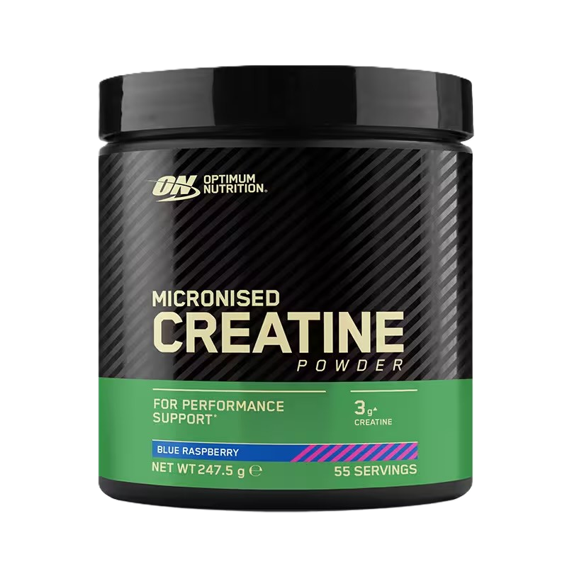 Optimum Micronized Creatine Powder Mavi Ahududu 247.5 Gr